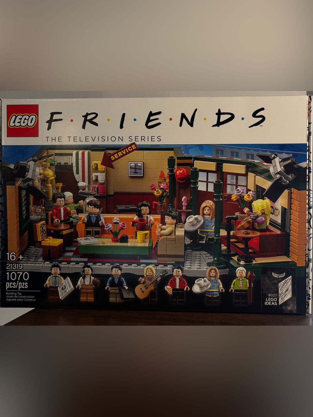 LEGO Friends TV Series Coffee Shop Set - Red, Yellow, Green, Blue, Black, White
